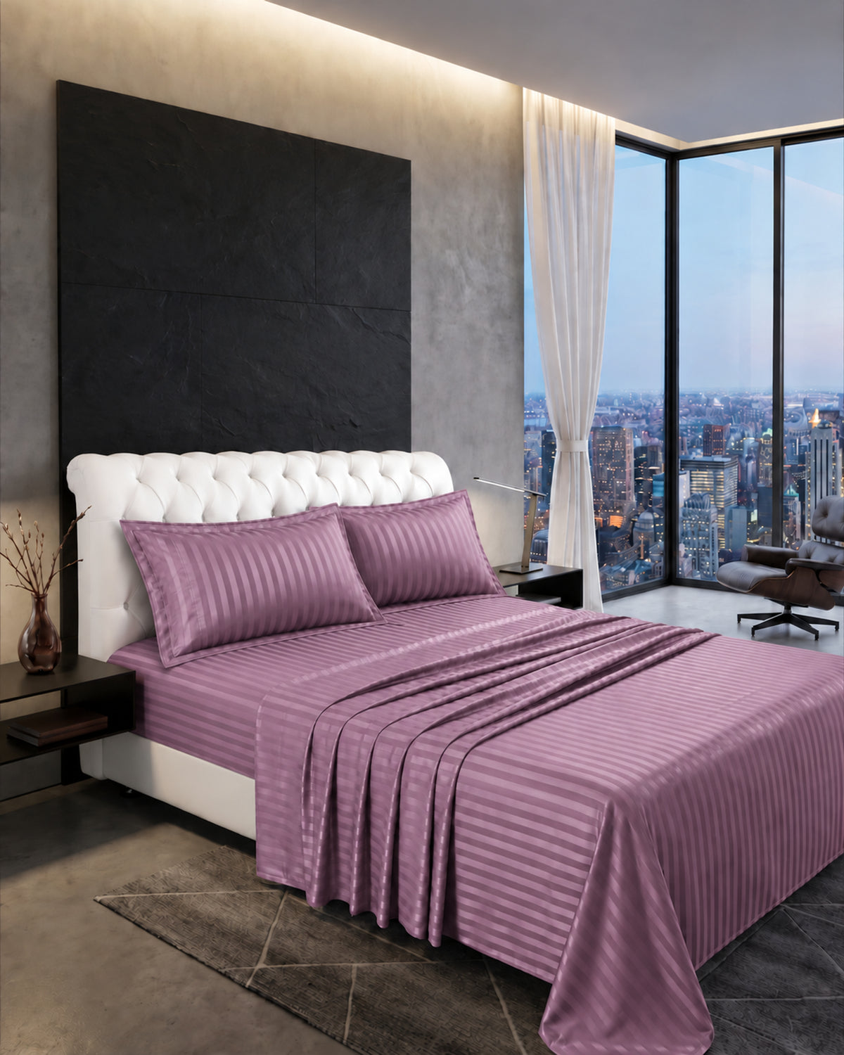 Demase 75 GSM King Fitted Sheet – Color 02