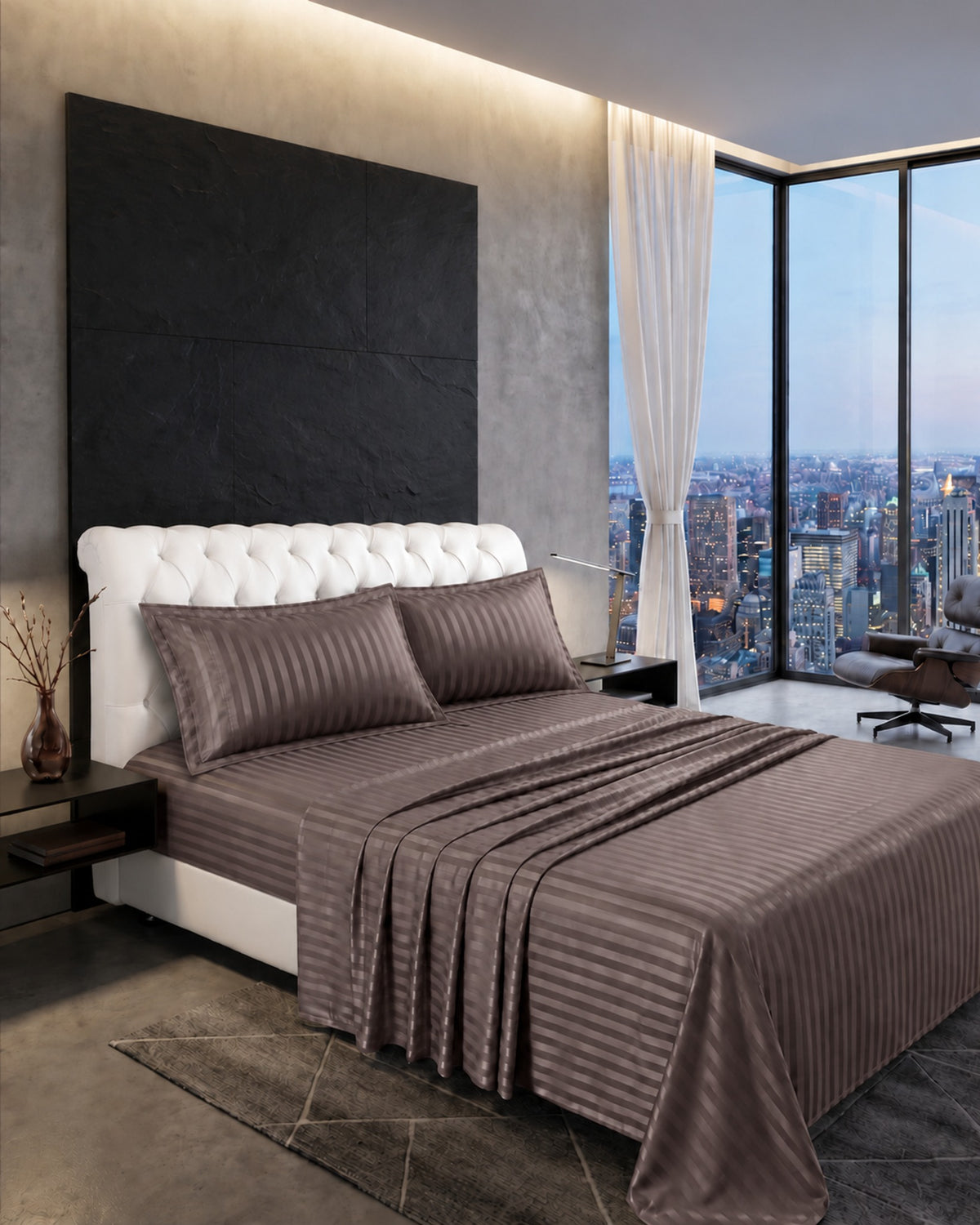 Demase 75 GSM King Fitted Sheet – Color 13