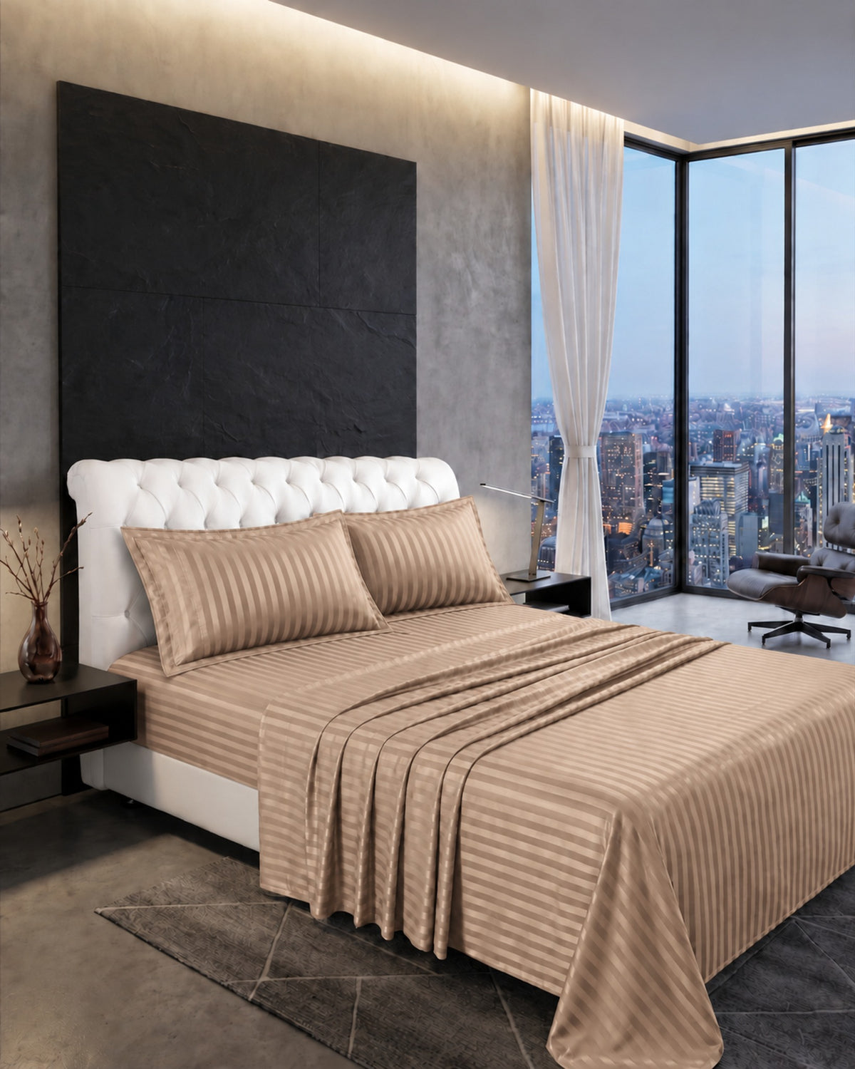 Demase 75 GSM King Fitted Sheet – Color 16