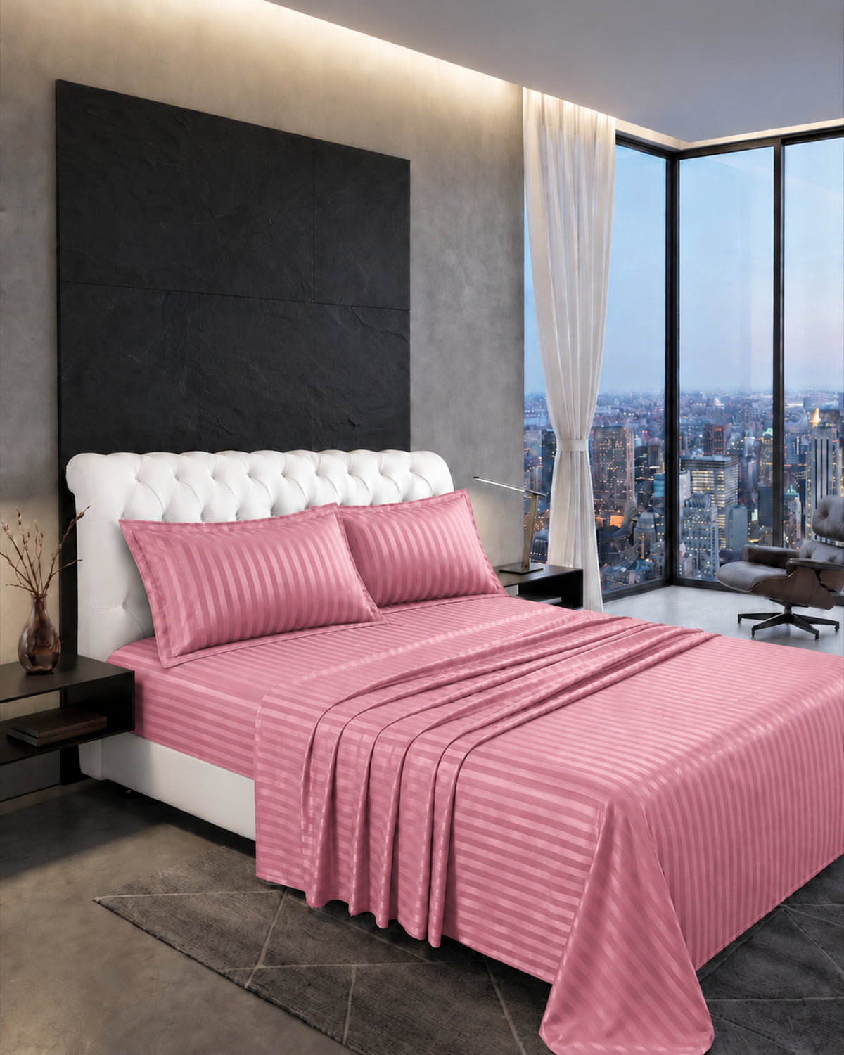 Demase 85 GSM King Fitted Sheet – Color 04