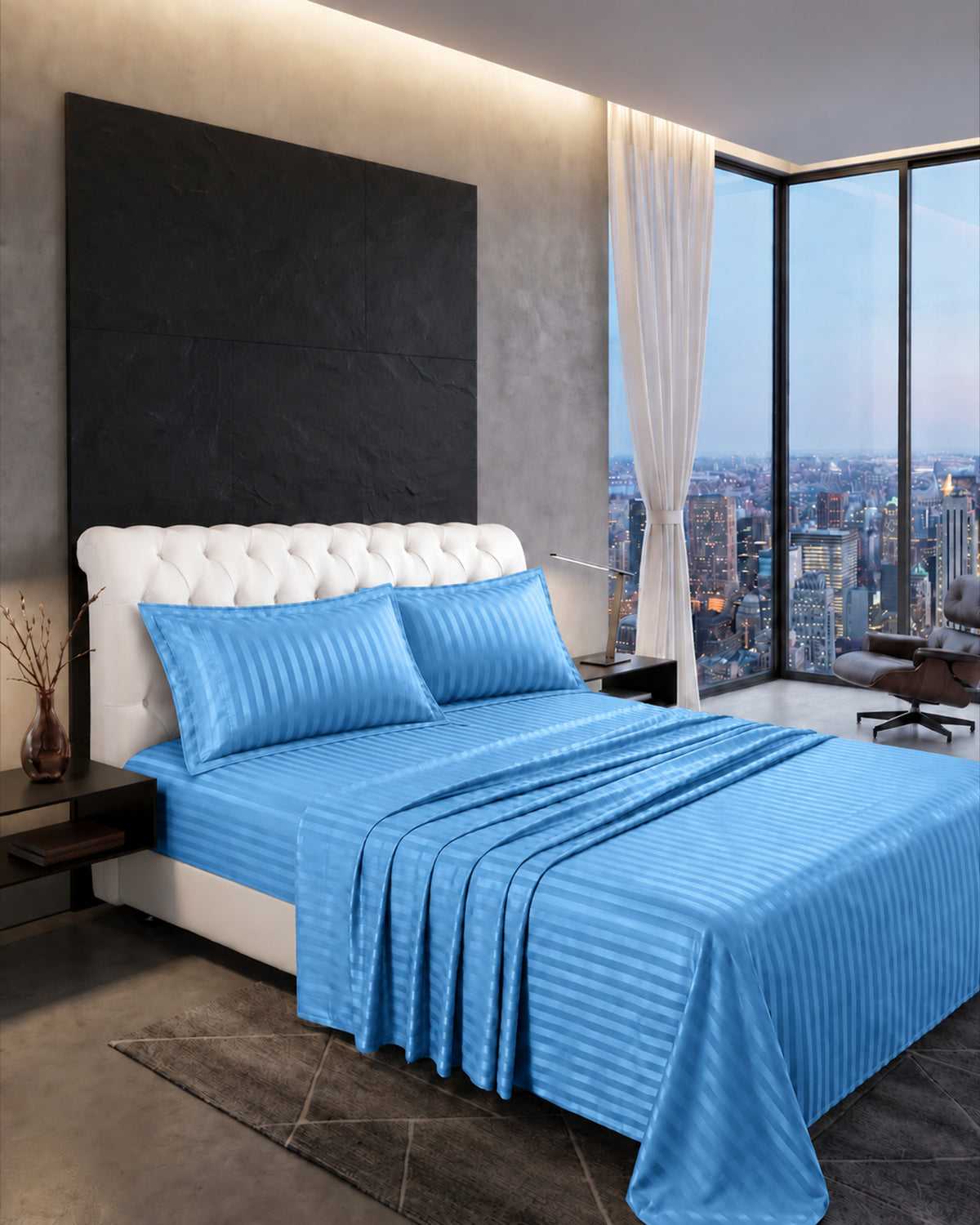 Demase 75 GSM King Fitted Sheet – Color 01