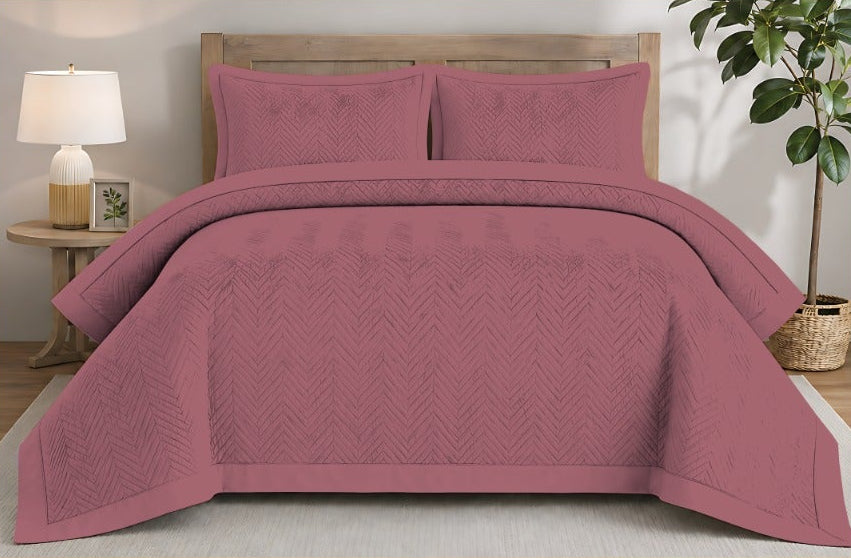 Dyed 3-Piece Luxury Bedset
