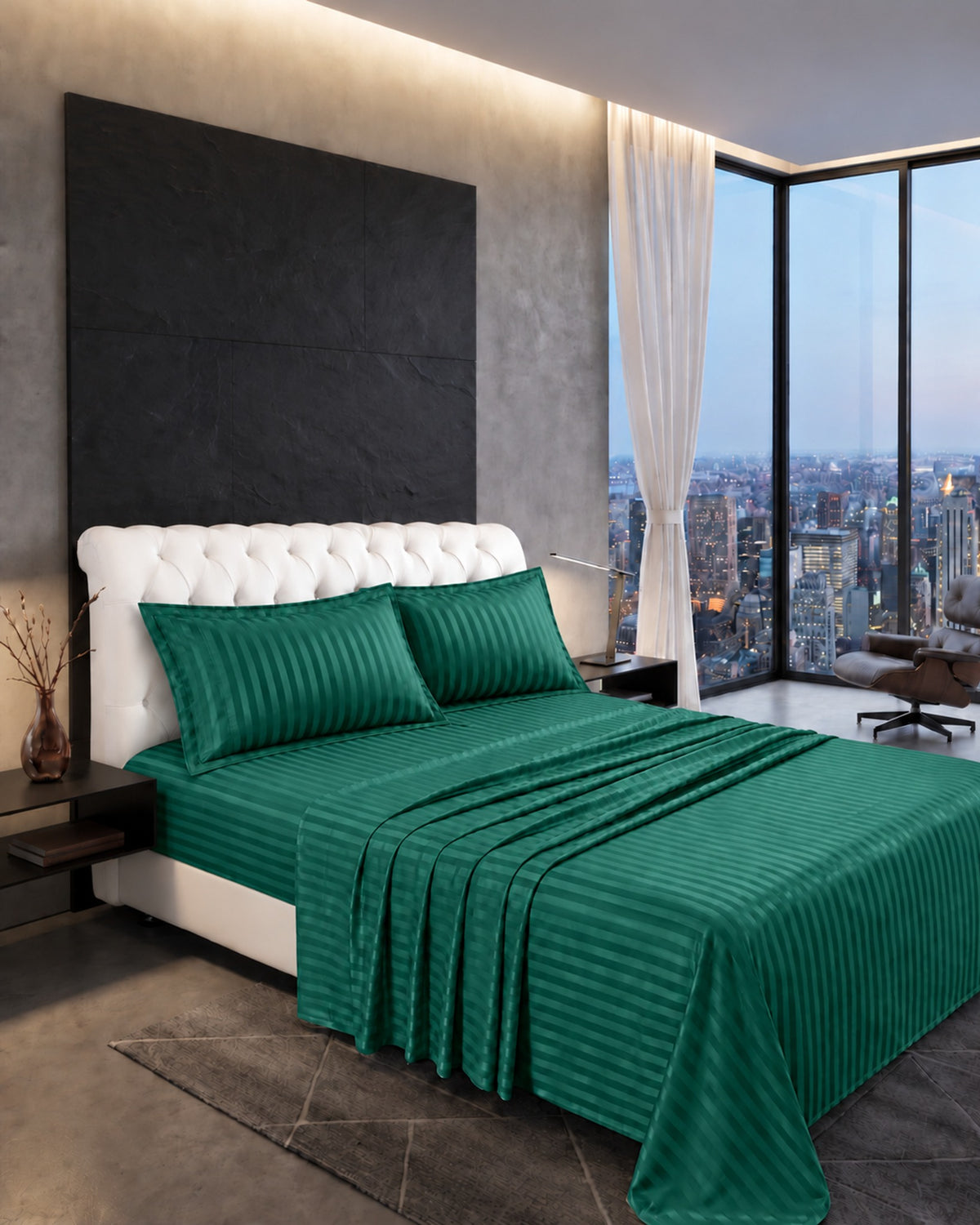 Demase 75 GSM King Fitted Sheet – Color 06