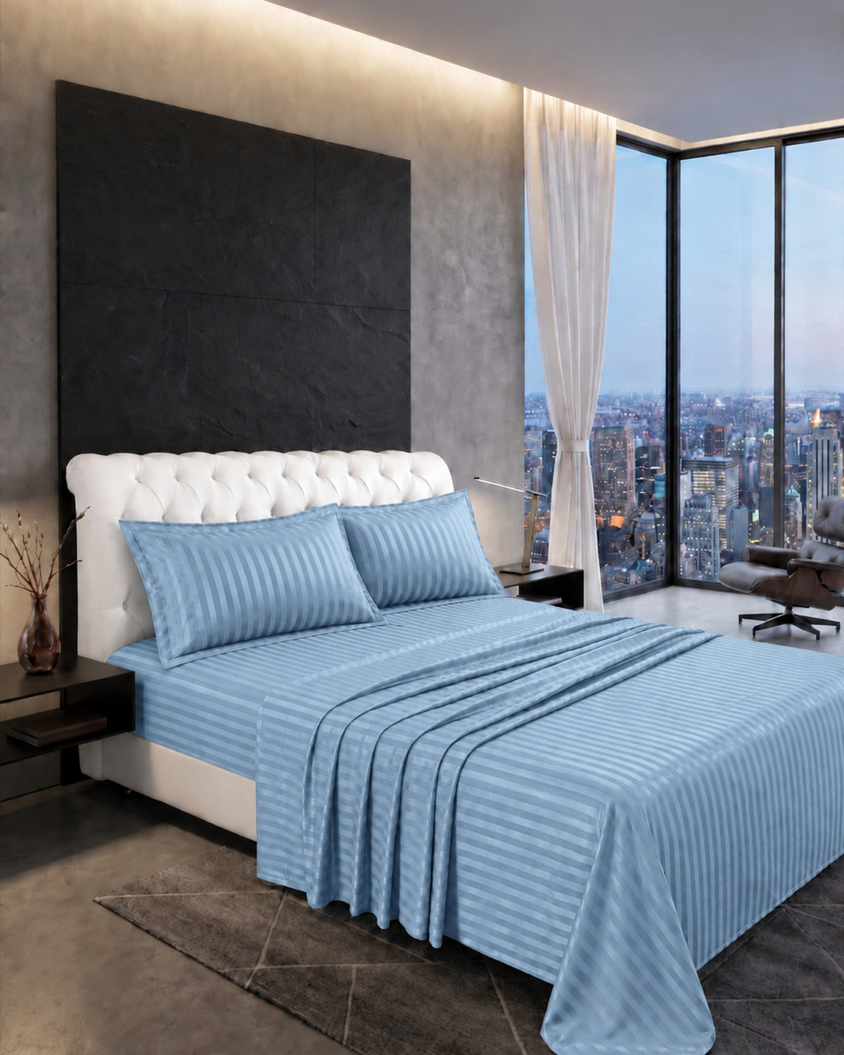 Demase 75 GSM King Fitted Sheet – Color 07