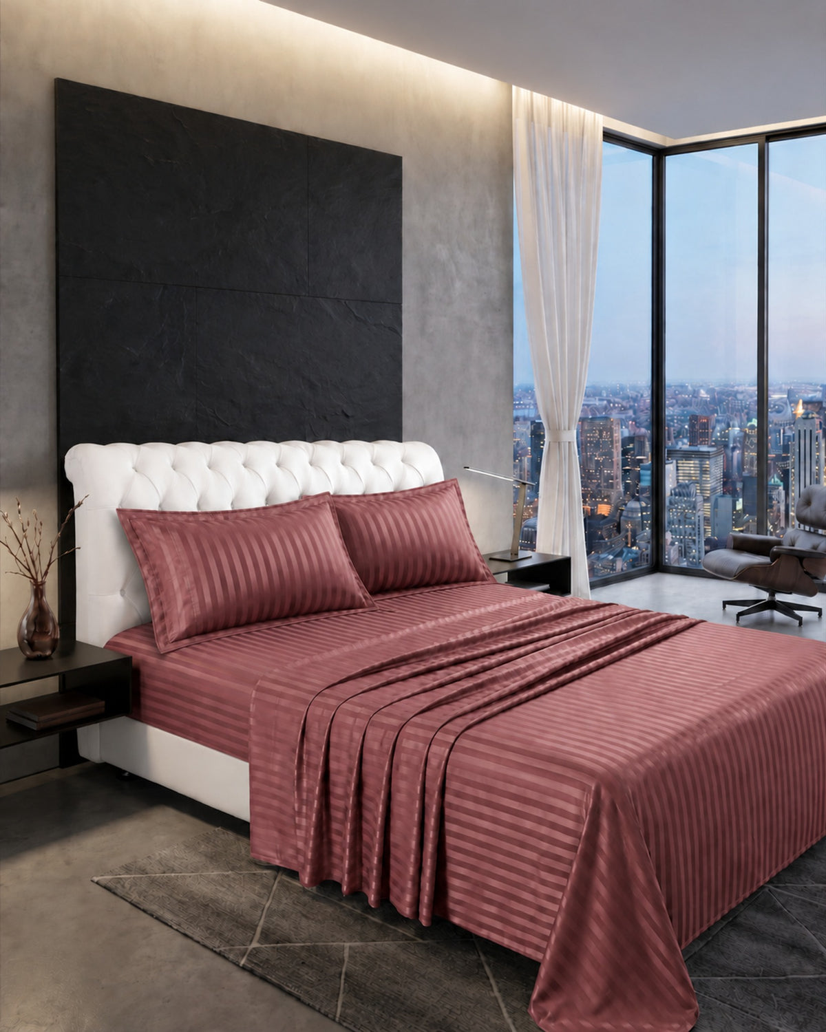 Demase 75 GSM King Fitted Sheet – Color 09