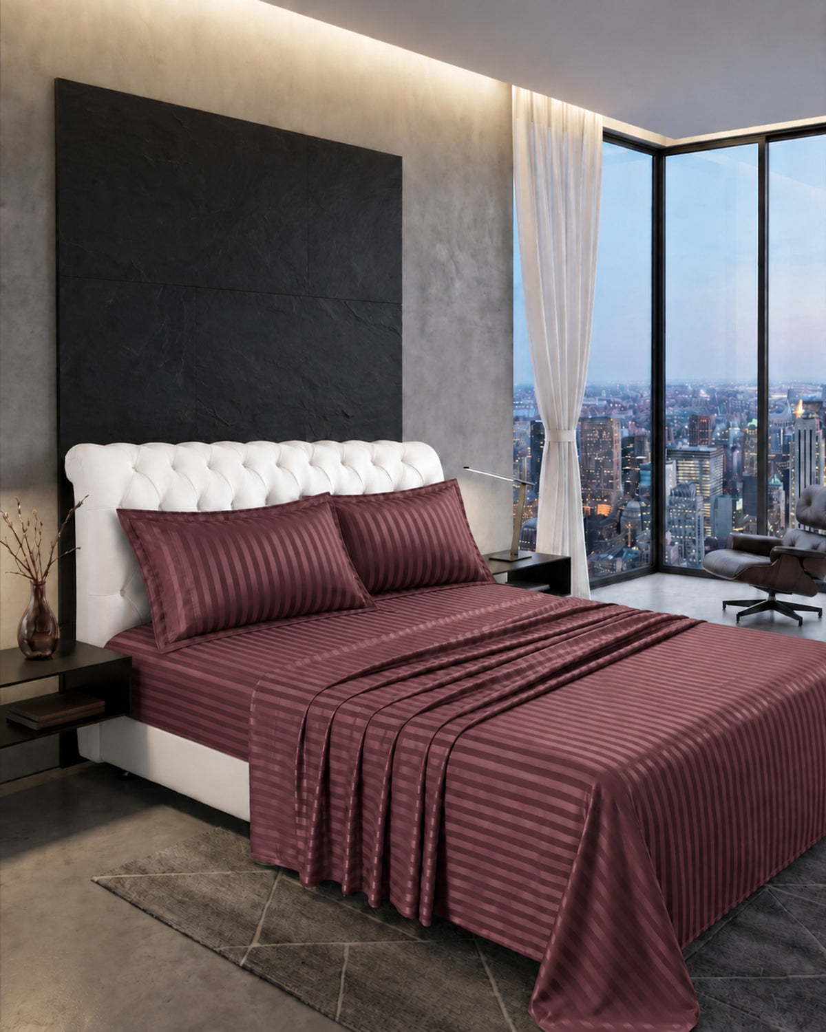 Demase 75 GSM King Fitted Sheet – Color 10