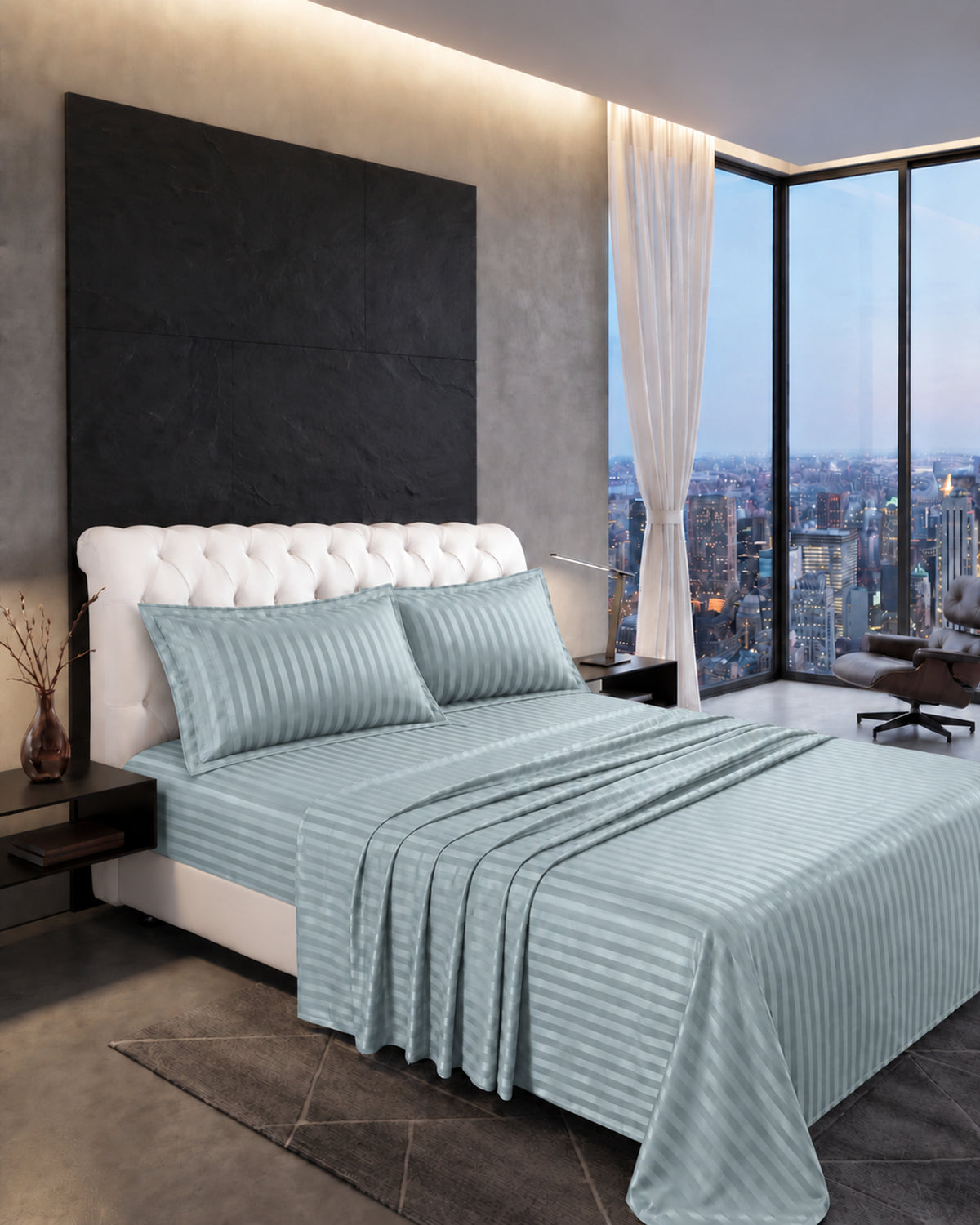 Demase 85 GSM King Fitted Sheet – Color 02