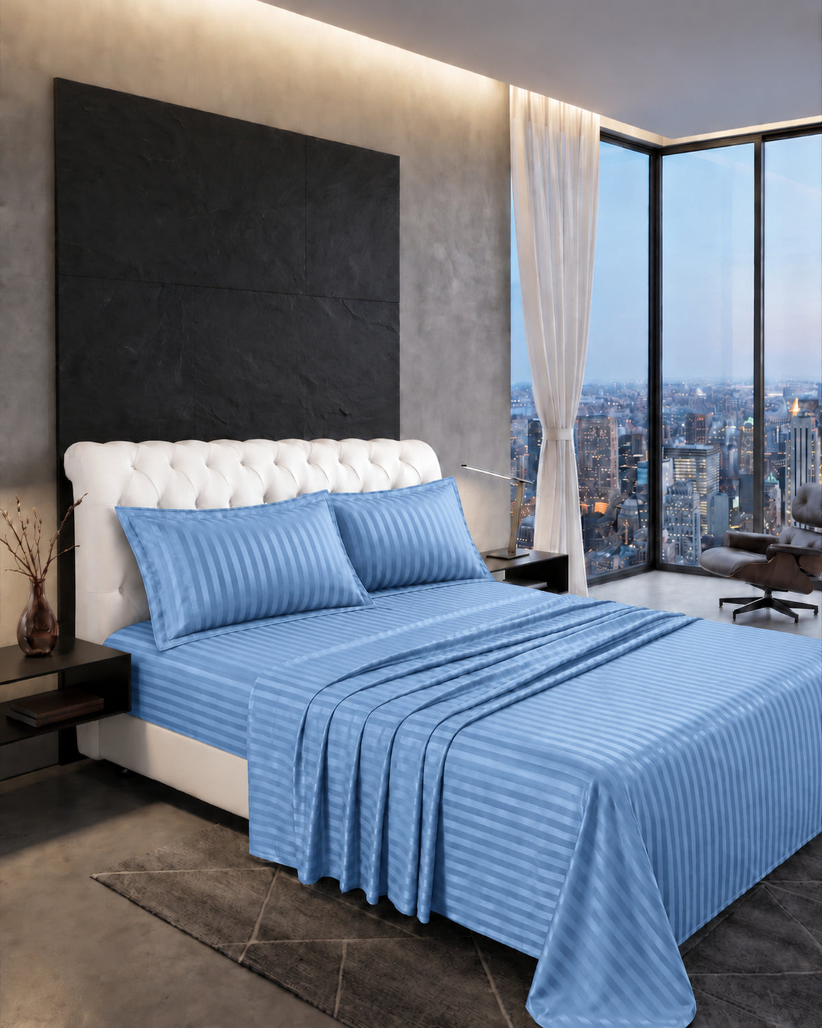 Demase 85 GSM King Fitted Sheet – Color 03