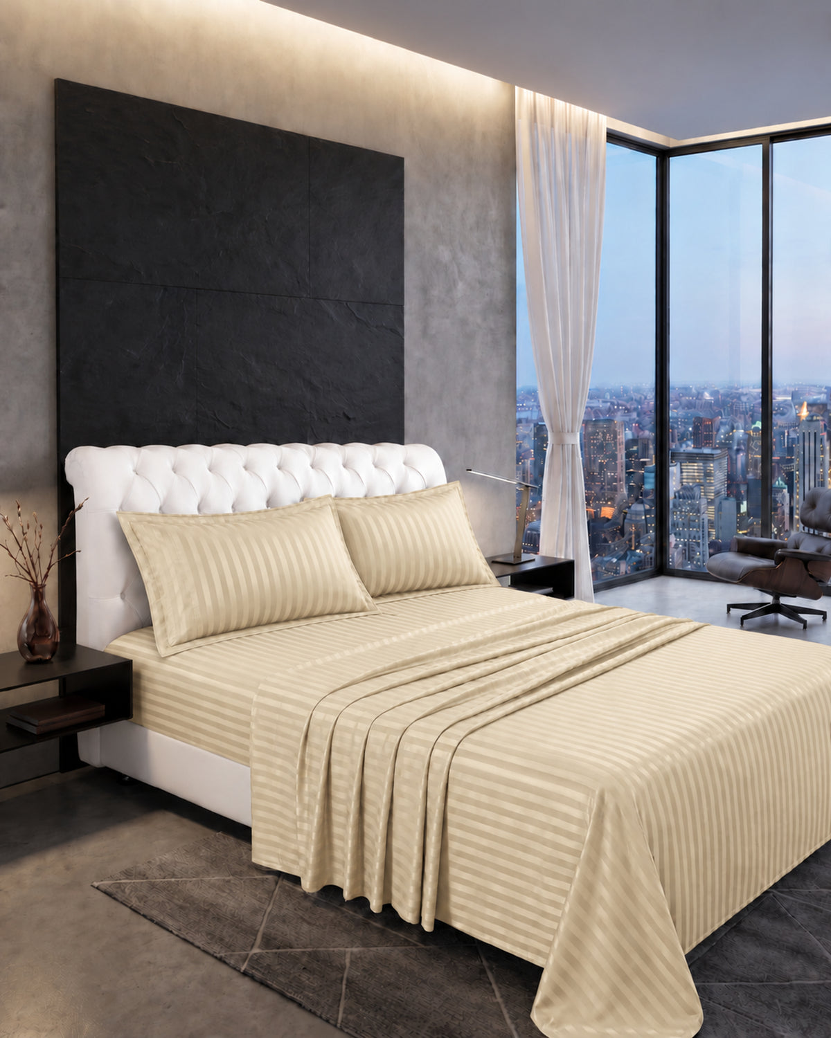 Demase 85 GSM King Fitted Sheet – Color 05